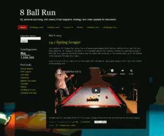 8Ballrun.com(8 Ball Run) Screenshot