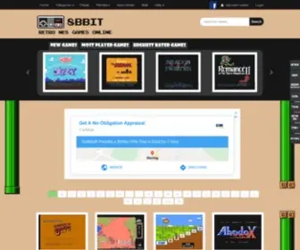 8BBit.com(8bbit The best Place to Play all your favorite Retro NES) Screenshot