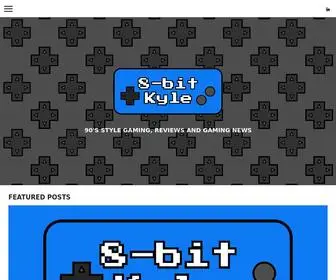 8Bitkyle.com(90's Style Gaming) Screenshot