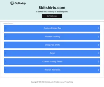 8Bitshirts.com(8bitshirts) Screenshot