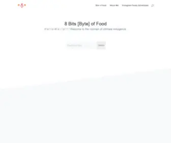 8Bitsoffood.com(Our Blog) Screenshot