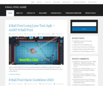 8Bpgame.com(8 Ball Pool Game) Screenshot