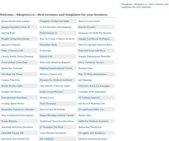 8Degrees.co(Templates) Screenshot