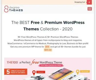 8Degreethemes.com(Best Free & Premium WordPress Themes Templates 2020) Screenshot