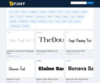 8Font.com(Graphic Design Fonts) Screenshot