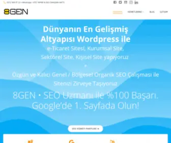 8Gen.com(8GEN Digital Agency) Screenshot