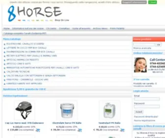 8Horse.it(Equitazione e Articoli Sportivi a Prezzi Imbattibili) Screenshot