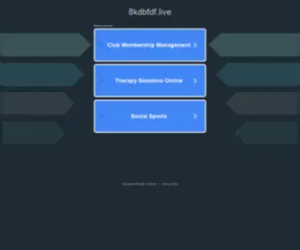8KDBFDF.live(This domain may be for sale) Screenshot