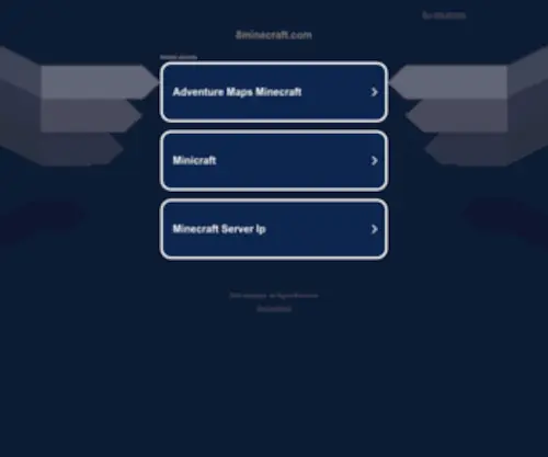 8Minecraft.com(Minecraft) Screenshot