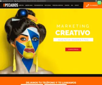 8Pecados.com(Diseño Web Malaga) Screenshot