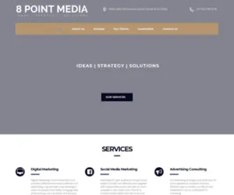 8Pointmedia.com(8 Point media) Screenshot