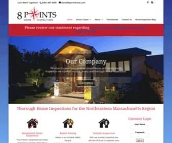 8Pointshome.com(8 Points Home Inspection) Screenshot