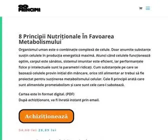 8Principii.com(8 Principii Nutriționale Pro) Screenshot