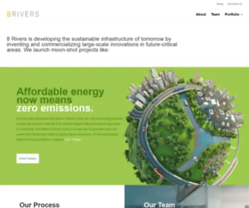 8Riverscapital.com(8 Rivers) Screenshot