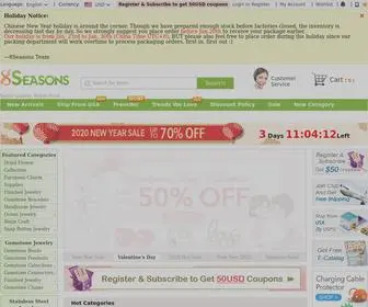 8Seasons.com(Beads Wholesale) Screenshot