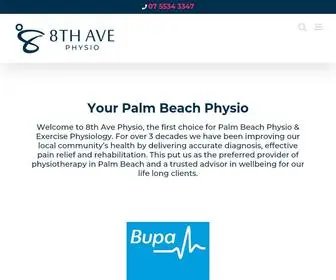 8Thavephysio.com.au(TYBA Physio Palm Beach (8th Ave)) Screenshot