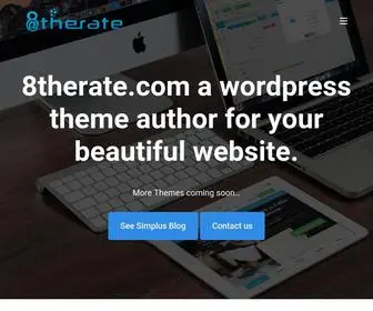 8Therate.com(Custom Website Design and Development Services) Screenshot