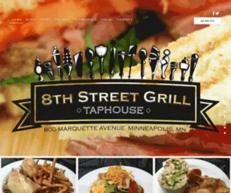 8THStreetgrillmn.com(Enjoy Luxury of Fresh Air) Screenshot