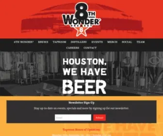 8Thwonder.com(8th Wonder Brewery) Screenshot