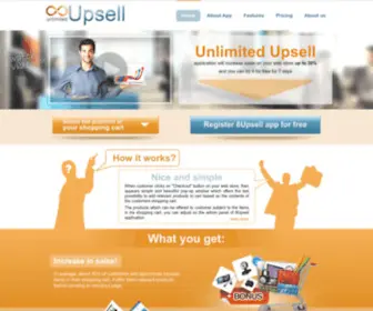 8Upsell.com(Unlimited Upsell) Screenshot