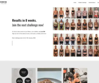 8Weektransformationchallenge.com(Body Transformation) Screenshot