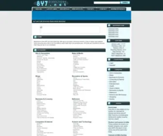 8Y7.net(Link Directory And Article Directory) Screenshot