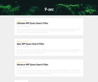 9-Sec.com(Programming, Php, JS, WordPress Tips, Plugins, and Thoughts) Screenshot