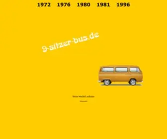 9-Sitzer-Bus.de(Konnes Bus Page) Screenshot