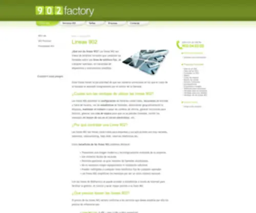 902Factory.com(902 factory) Screenshot