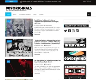 909Originals.com(909 Originals) Screenshot