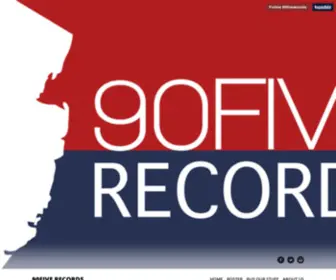 90Fiverecords.com(90Five Records) Screenshot