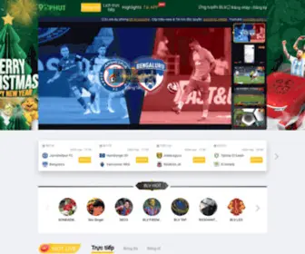 90Phut.net(90phutlive Chuyên trang bóng đá trực tiếp siêu mượt) Screenshot