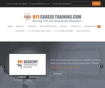 911Careertraining.com(Serving CTE and Vocational Education) Screenshot