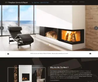 911Fireplace.ca(Professional Gas Fireplace Service & Gas Fireplace Repair In Vancouver Bc Chimney Cleaning & Sweep) Screenshot