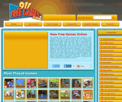 911Freegames.com(911 Freegames) Screenshot