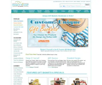 911Giftbaskets.com(Unique gift baskets handmade to order) Screenshot