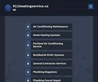 911Heatingservice.com(911 Heatingservice) Screenshot