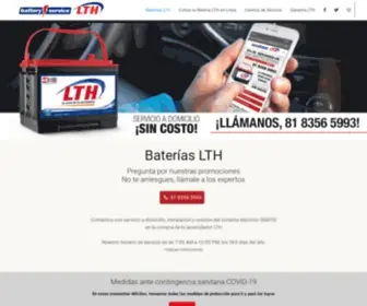 911LTH.com(Baterías LTH) Screenshot