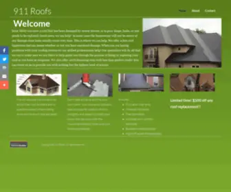 911Roofs.com(911 Roofs) Screenshot