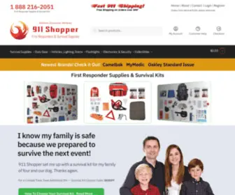 911Shopper.com(First Responder SuppliesShopper) Screenshot