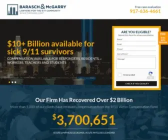 911Victims.com(VCF Attorneys for the 9/11 Community) Screenshot