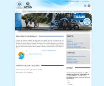 915.gob.sv(Portal de servicios 915) Screenshot