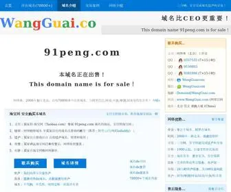 91Peng.com(域名) Screenshot