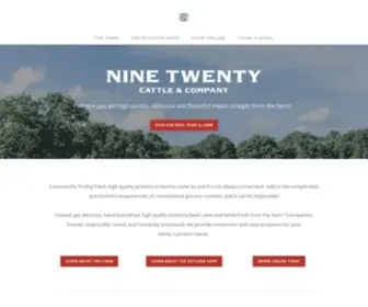 920Cattle.com(920 Cattle) Screenshot