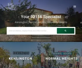 92116Specialist.com(92116 Real Estate Specialist) Screenshot