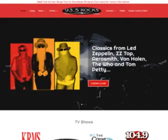 935Rocksthelake.com(Lake of the Ozark's best rock station) Screenshot