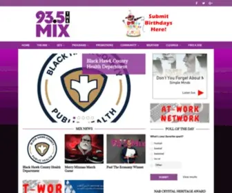 935Themix.com(The Cedar Valley's Great Hits) Screenshot