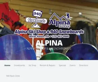 940Boards.com(Alpina Ski Shop) Screenshot