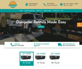 941Dumpsters.com(941 Dumpsters) Screenshot