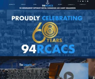 94Aircadets.ca(94 Newmarket Optimist RCACS) Screenshot